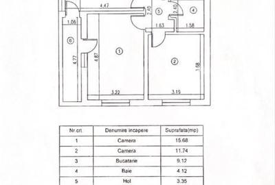 Apartament cu 2 camere decomandat în Chiajna - 8