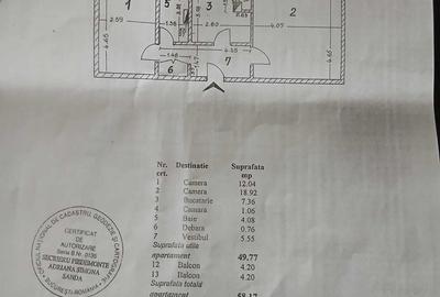 Apartament cu 2 camere decomandat în Rahova - 6