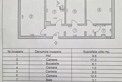 Apartament cu 3 camere decomandat în Calea Galați - 2