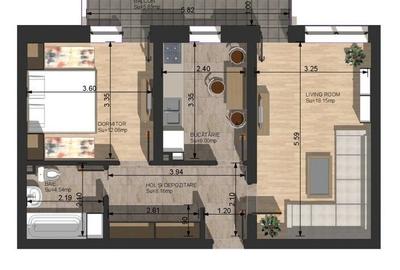 Apartament cu 2 camere în Central - 18