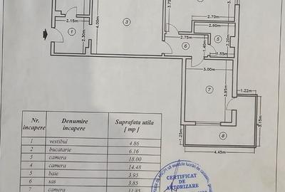 Apartament 3 camere, renovat complet Mega Mall - 8