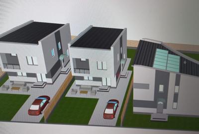 Popesti-Vila P+1 - 4 Camere - 3 Bai - Curte 300 Mp - 4