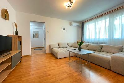 Apartament cu 2 camere semidecomandat, mobilat în Tătărași