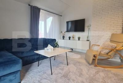 Apartament cu 2 camere semidecomandat, mobilat în Florești - 1