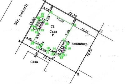 Casă cu 4 camere cu Teren 502 Mp în Giarmata - 1