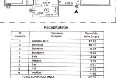 Apartament cu 3 camere semidecomandat, mobilat în Sebastian - 9