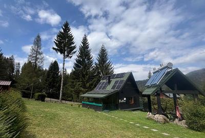 Casă cu 2 camere cu Teren 1500 Mp în Lunca