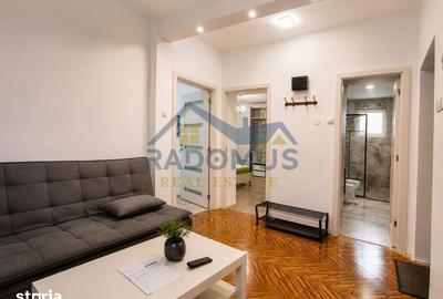 Apartament cu 3 camere, mobilat în Cantacuzino - 12