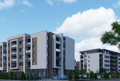 Apartament 2 camere-Str Cuza Voda-S=56.32 mp-et 2 - 4