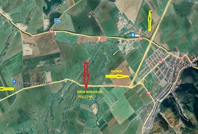 Teren superb cu PUZ in zona Panicel Rasnov spre Bran - 3