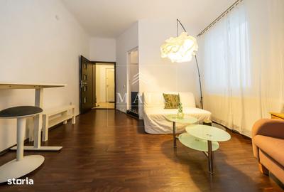 Apartament cu 2 camere nedecomandat, mobilat în Ultracentral