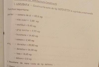 Casă cu 5 camere cu Teren 2100 Mp în Ordoreanu - 1