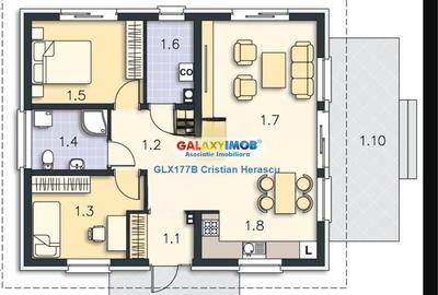 Casă individuală cu 3 camere cu Teren 400 Mp în Crevedia - 1