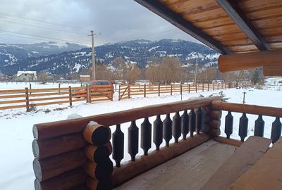 Vand cabana lemn rotund la munte Panaci, Suceava - 5