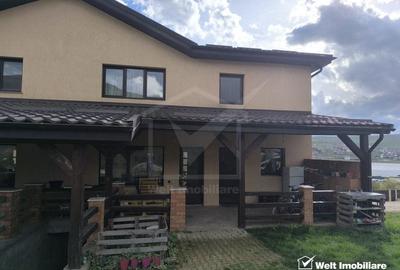 Casa unifamiliala cuplata, 237 mp, 600 mp teren, CF, priveliste, Campenesti - 4