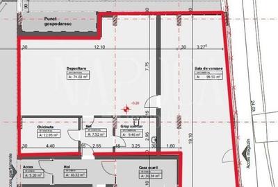 Spațiu comercial, de 204 mp, în Gară - 3