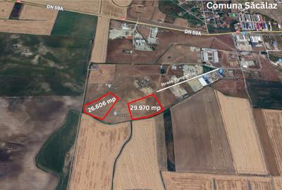 Teren intravilan de vânzare – Comuna Săcălaz, jud. Timiș - 1