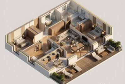 Apartament cu 4 camere semidecomandat în Ferdinand - 1