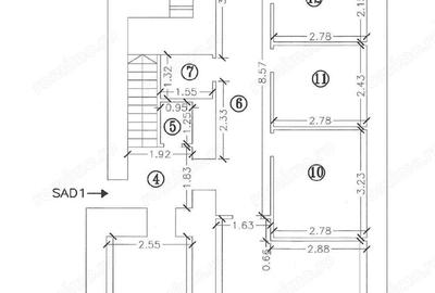 De vanzare spatiu comercial, parter+demisol, strada pietonala, vitrina mare, 166 mp, zona Unirii - 5