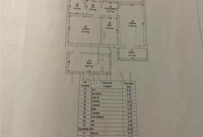 Apartament cu 3 camere decomandat, mobilat în Telegrafului - 11