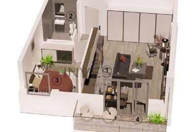 Apartament modern cu 2 camere, Florești – Parcul Poligon, bloc nou! - 1