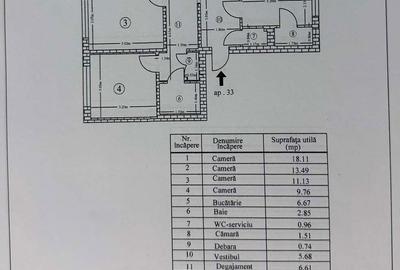 Apartament cu 4 camere în Rahova - 2