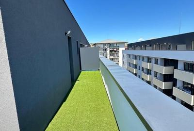 Apartament in BLOC NOU, terasa de 22 mp, parcare, zona Terra - 9