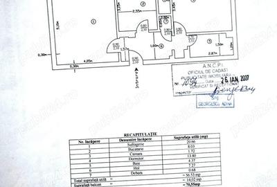 Apartament cu 2 camere decomandat în Războieni - 3