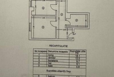 Apartament cu 2 camere decomandat în Păcurari - 6