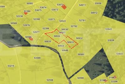 Teren de 1500 mp, în Mărișel