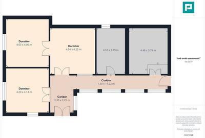 Casă cu 4 camere cu Teren 1439 Mp în Tauț - 9