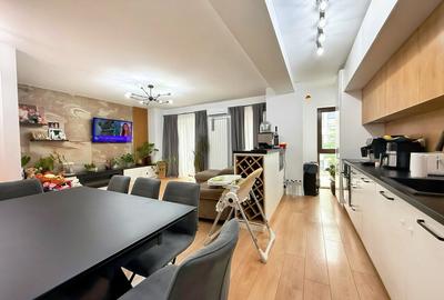 Apartament tip Duplex cu 4 Camere. Etaj inalt. Mobilat si Utilat Complet. - 3