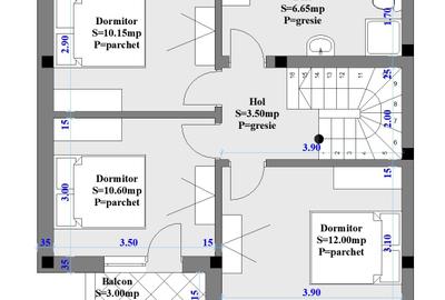 Duplex cu 4 camere cu Canalizare în Păcurari - 11