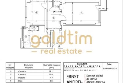 VANZARE APARTAMENT 4 CAMERE 94MP/BALCON/LOC PARCARE/ZONA AUCHAN - 40