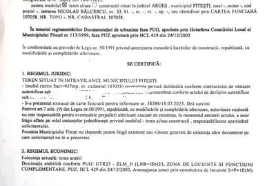 Vand teren intravilan, pozitie superba, Pitesti, intrarea N Balcescu - 3