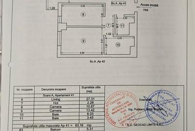 Apartament cu 3 camere în Central - 18