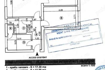 Spațiu comercial, de 60 mp, în Caracal - 4