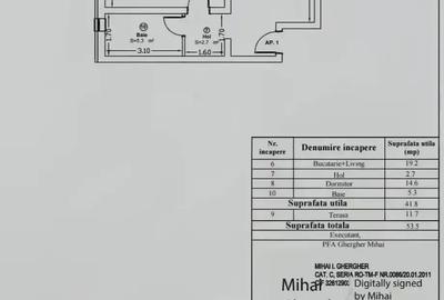 Apartament cu 2 camere decomandat în Giroc - 1