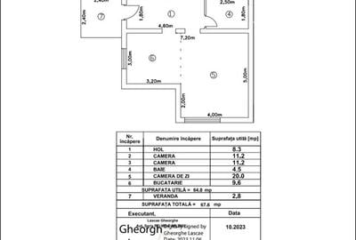 Apartament cu 3 camere decomandat în Roșu - 4