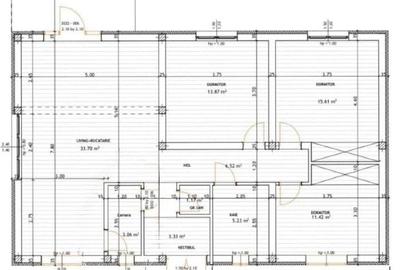 Casă individuală cu 3 camere cu Teren 690 Mp în Zimandu Nou - 2