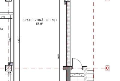 Spațiu comercial, de 75 mp, în Exterior Vest - 1