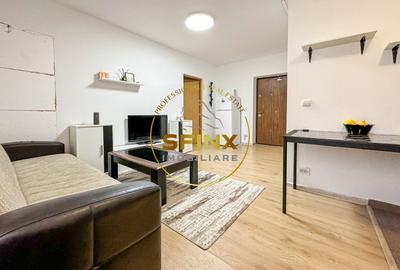 Apartament cu 2 camere semidecomandat, mobilat în Exterior Vest