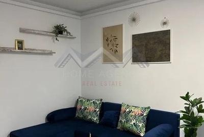 Apartament cu 2 camere semidecomandat, mobilat în Nord