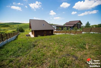 Exclusivitate! Casa din busteni intregi in Chinteni - 2