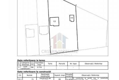 Vila P 1 M Cazasu 510mp construiti si teren 3774 mp - 5