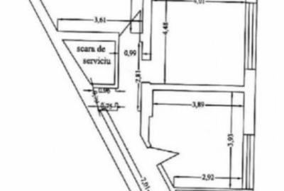 Apartament cu 3 camere decomandat în P-ța Sfântul Ștefan - 14