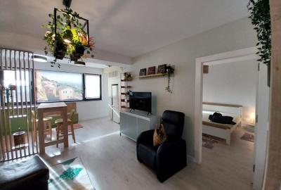 Pipera (OMV), 2 camere de vanzare, 3/7, terasa, mobilat/utilat, parcare inclusa - 4