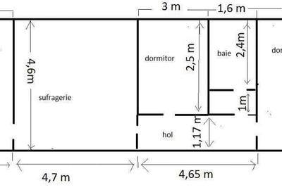 Apartament cu 3 camere semidecomandat în Șagului - 3