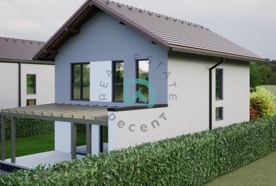 Casă individuală cu 4 camere cu Canalizare în Stupini