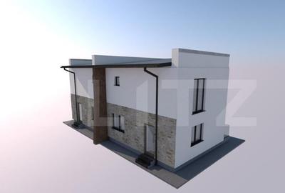 Duplex modern, 2 camere, 110 mp utili, 220 mp, teren, zona B - 6